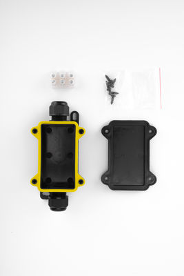 Connecteur rapide IP68 noir 24A 450VAC boîte de jonction étanche 2 broches