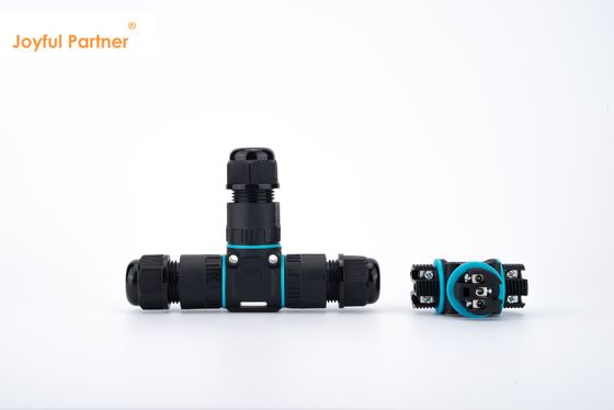 Installation rapide IP68 plastique étanche à l'eau 2/3 broches connecteur circulaire féminin convertisseur électrique