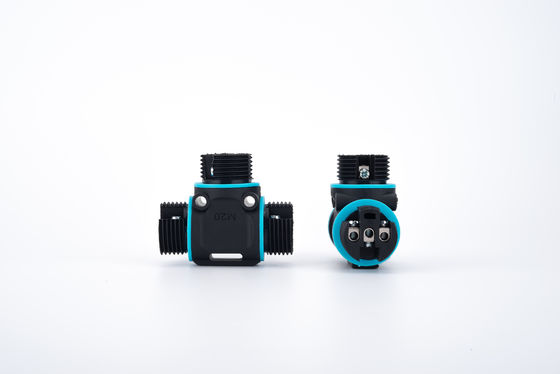 Boîte de jonction externe électrique à 3 voies IP68 étanche LED