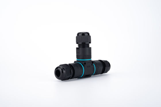 Installation rapide IP68 plastique étanche à l'eau 2/3 broches connecteur circulaire féminin convertisseur électrique