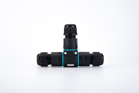 Installation rapide IP68 plastique étanche à l'eau 2/3 broches connecteur circulaire féminin convertisseur électrique