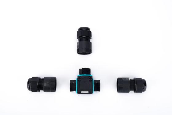 Installation rapide IP68 plastique étanche à l'eau 2/3 broches connecteur circulaire féminin convertisseur électrique