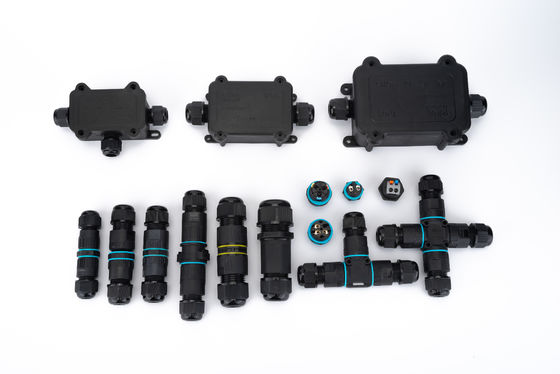 Connecteur rapide extérieur étanche IP68 4 voies pour câble électrique, facile à installer