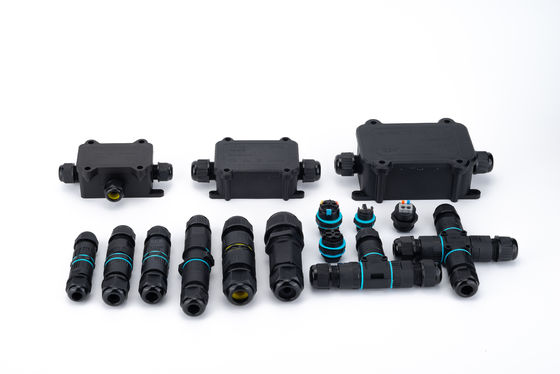 Connecteur rapide extérieur étanche IP68 4 voies pour câble électrique, facile à installer
