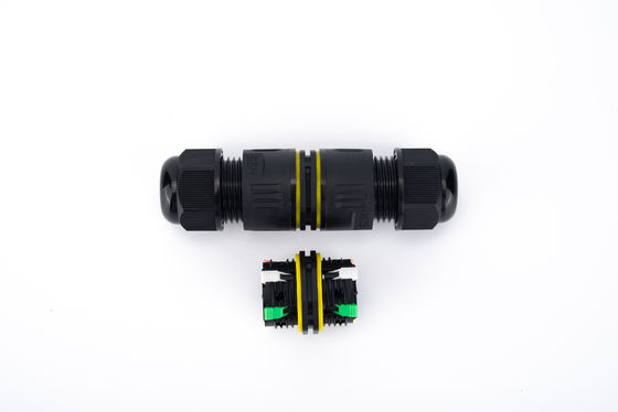Connecteur de câble filaire 32A 250VAC IP68 Étanche Connecteur 2 voies 6-12mm DIA