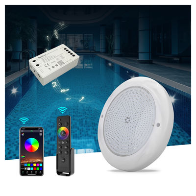 Lampes de piscine sous-marines LED Lampes de natation RGB 230mm 18W Surface montée IP68 DC12V 3000K