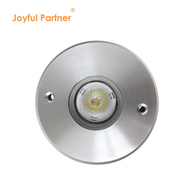 Lampes à LED IP67 1W 3W DIA67MM DC24V résistantes à l'eau au sol pour jardin extérieur