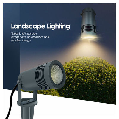 IP65 Lumière de paysage LED 10W 2700k 3000k Lampe architecturale Fecade Éclairage de jardin avec base ou point