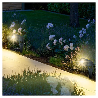 Une nouvelle projection de jardin avec des lumières à point pour éclairer votre paradis extérieur