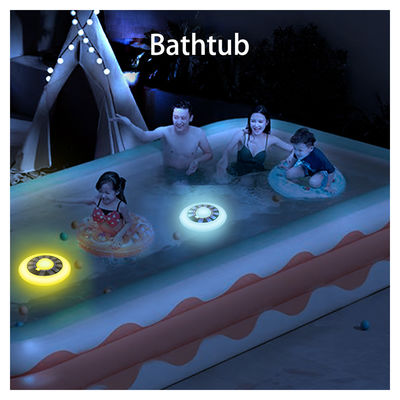 Lumière de piscine flottante solaire à LED