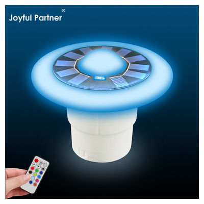Lumière solaire LED flottante pour piscines résistante à l'eau et sans fil