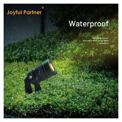 Éclairage extérieur Petit projecteur de jardin LED avec base de montage en spire ou en aluminium