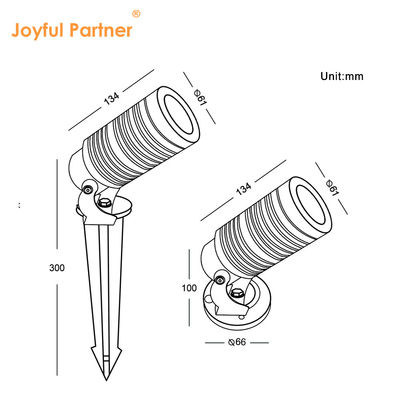 Lumière de jardin moderne LED Spot Spike Light Arbre extérieur Lumière de paysage LED étanche Lumières LED Spot