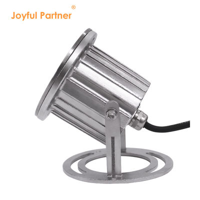 IP68 Étanche en acier inoxydable 316 3x2W LED Lumières sous-marines pour étang avec base de montage