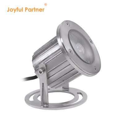 3W DC12V 24V RGB en acier inoxydable 316SS IP68 résistant à l'eau LED lumières sous-marines pour étang