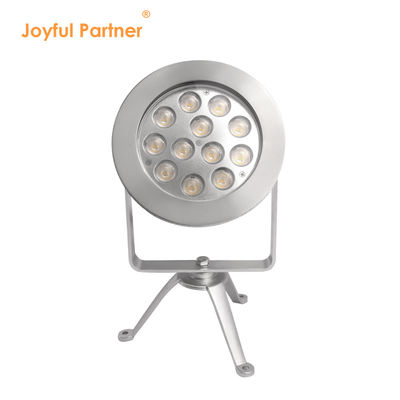 2024 Les plus récentes 12x4W RGBW 3in1 48W DMX contrôle en acier inoxydable IP68 12V lumières LED submersibles