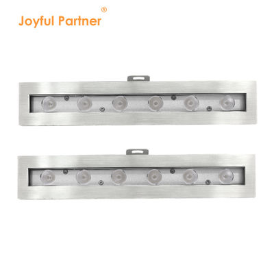 2024 Nouvelle mise à niveau 316 en acier inoxydable de 18 watts IP68 étang étanche LED Lumières sous-marines avec support de montage