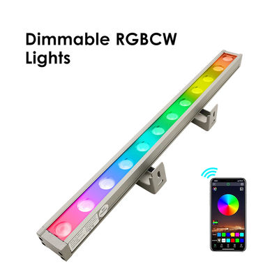 Installation facile Commande à distance réglable à support extérieur LED Lampes de lavage murale avec éclairage industriel