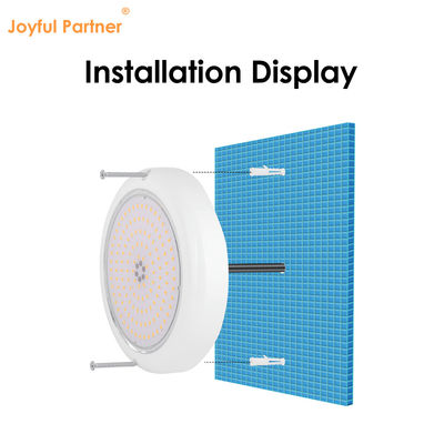 IP68 Lampes de piscine ABS+PC Matériau 18 touches Télécommande à courant constant AC12V Surface montée