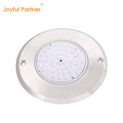 6W SMD 2835 Lampes de piscine à LED IP68 étanche Blanc / chaud Blanc 316 Couverture en acier inoxydable
