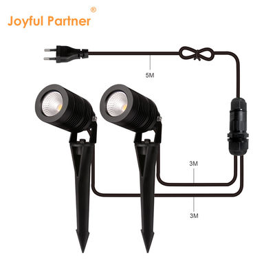 100-240VAC 10W imperméable à l'eau IP65 LED Spot Lumières extérieures pour la décoration de jardin Arbre
