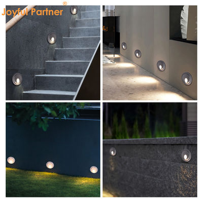 1W Aluminium de logement extérieur murale LED Lumières de couloir LED Escalier pas à pas de lumière avec IP65 étanche