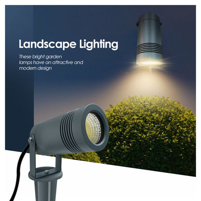 Faible tension 12 24V Haute luminosité IP65 Matériau en aluminium imperméable à l'eau 10 watts Design extérieur LED Spot Lumières