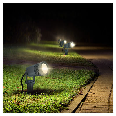 Éclairage de paysage extérieur blanc froid