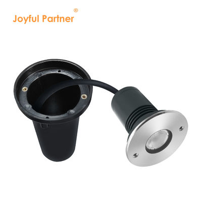 Éclairage souterrain DC12V-24V imperméable à l'eau IP67 en acier inoxydable 316 Matériau DIA67MM