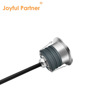 1W 2W DC 12/24V IP67 imperméable à l'eau couverture faciale en aluminium Résine remplie de lumière souterraine