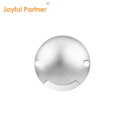 Meilleur Prix Anti-UV Anodisé Corps en Aluminium DC12V 1W 2W Couverture Blanche Éclairage d'Escalier Encastré