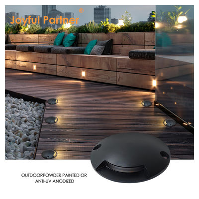 Lumière de terrasse en aluminium IP67 pour jardin de parc à thème