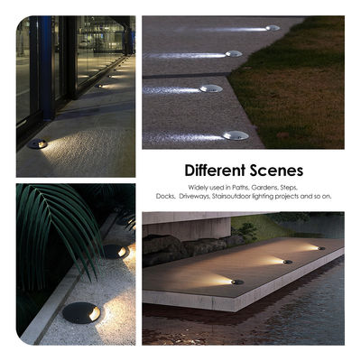 Lumière de terrasse en aluminium IP67 pour jardin de parc à thème
