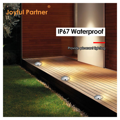 1W éclairage à pas reculé ultra-mince DIA70MM H14MM DC24V 3000k Blanc chaud pour l'éclairage extérieur