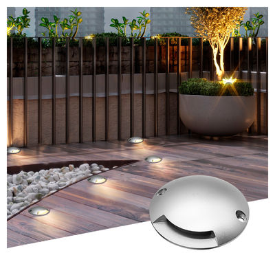 1W pas de couloir en retrait Ultra Thin DIA70mm DC 24V 3000k Blanc chaud Pour l'éclairage extérieur