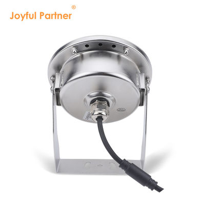 Lampes phares sous-marines à LED en acier inoxydable 316L 24W RGBW 4in1 IP68 imperméable à l'eau DC 24v Haute luminosité