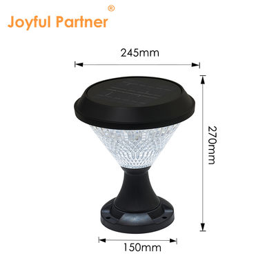 Lumières solaires ABS Matériau Polycristalline Panneaux de suspension Epistar SMD DIA245mm IP65 APP Contrôlé étanche