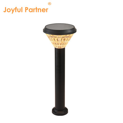Éclairage solaire extérieur de jardin jusqu'à 12 heures de durée de vie Lentille en plastique Matériau en aluminium ABS Contrôle de la lumière avec Epistar SMD