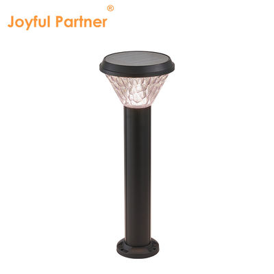 Lampe à colonne de pelouse 2 ans PC garantie du boîtier ABS IP65 imperméable à l'eau couleur RVB fonction AUTO-ON/OFF