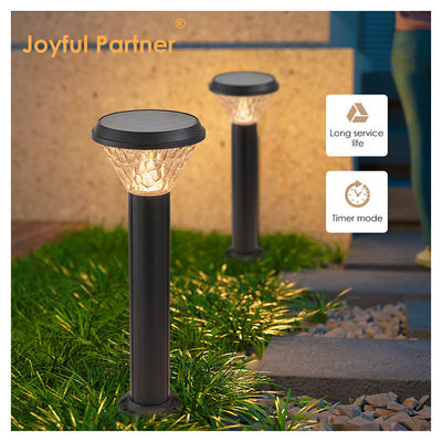 Lampe à colonne de pelouse 2 ans PC garantie du boîtier ABS IP65 imperméable à l'eau couleur RVB fonction AUTO-ON/OFF