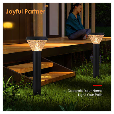 Lampe à colonne de pelouse 2 ans PC garantie du boîtier ABS IP65 imperméable à l'eau couleur RVB fonction AUTO-ON/OFF