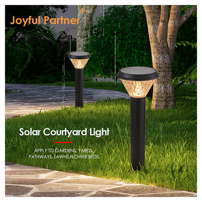 Éclairage solaire avec télécommande Performance durable 5W Charge solaire blanche chaude avec allumage automatique