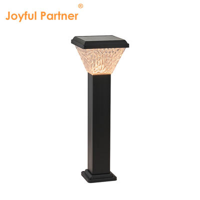 Lumière de route extérieure solaire LED 2024 IP65 haute luminosité Blanc RGB Couleur avec panneau solaire Chargement solaire