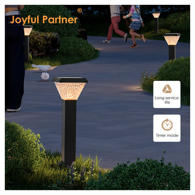 Lumière de route extérieure solaire LED 2024 IP65 haute luminosité Blanc RGB Couleur avec panneau solaire Chargement solaire