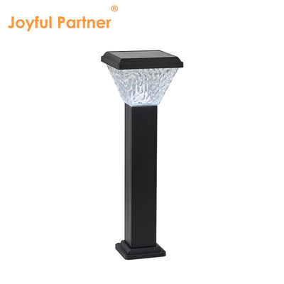Lumière de pelouse solaire LED extérieure Batterie de grande capacité ABS Matériau en aluminium Couleur RVB Convient pour les parcs de cour