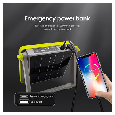 Lanterne de camping rechargeable super brillante SMD 5054 LED Port de charge de type C pour les urgences extérieures