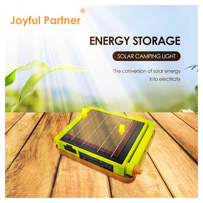 Portable Led Work Lumière solaire 7200mAh Batterie rechargeable 5054 Epistar Led IP65 étanche à l'eau avec une luminosité sans pas