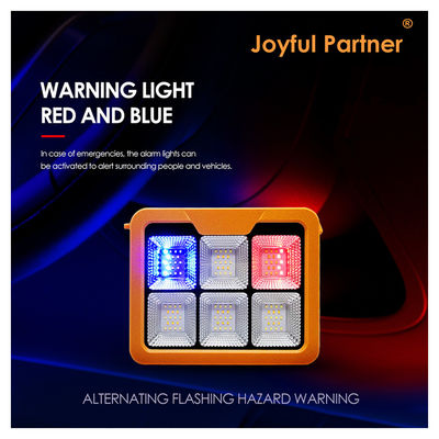 IP65 étanche à l'eau LED lumière solaire de travail 5054 Epistar LED 1000LM Avec 7500mAh batterie rechargeable