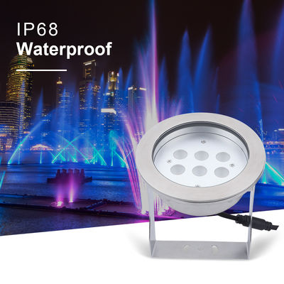 Pompes solaires à lampes de fontaine submersibles avec lumière RGB