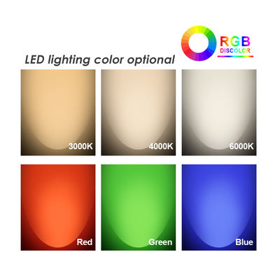 Lumière sous-marine LED extérieure RGB basse tension RGB 3W 1W LED IP68 étanche